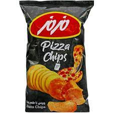 مزمز چیپس باطعم پیتزا60گرم