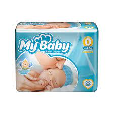 مای بیبی پوشک سایز صفر22 عددی