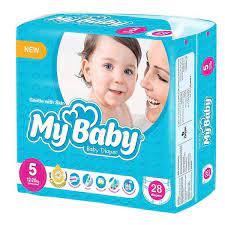 مای بیبی پوشک سایز 5 -28عددی