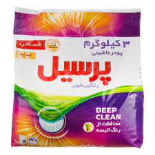 پرسیل پودر لباسشویی رنگین شوی 3ک
