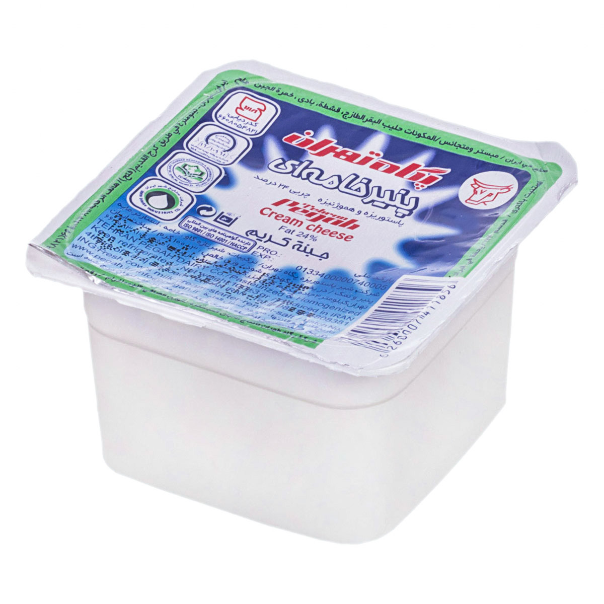 پگاه پنیر خامه ای 100گ