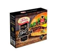 تانیس همبرگر 75% گوشت قرمز 400گ