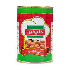 دلپذیر کنسرو لوبیا چیتی 420گ
