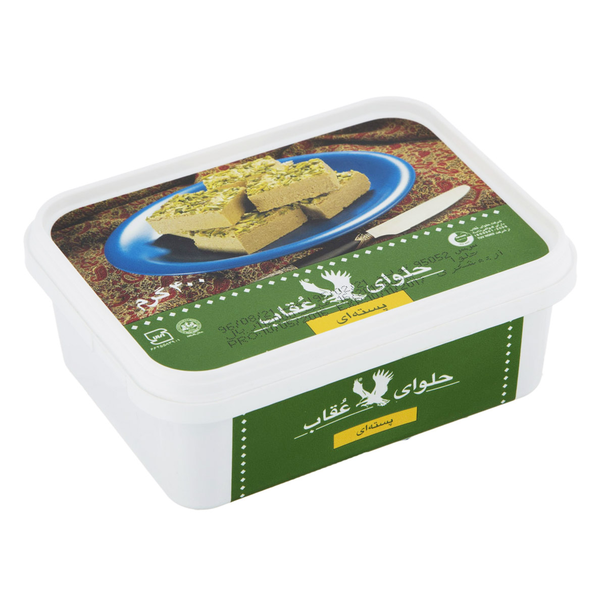 عقاب حلوا شکری پسته 400گ