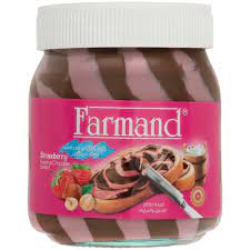 فرمند شکلات صبحانه دورنگ فندقی توت فرنگی 330گ