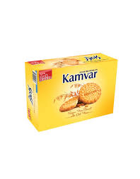 کامور بیسکوییت جو 2 سر یولاف 450گ