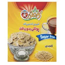 کامور پولکی بدون قند کنجدی