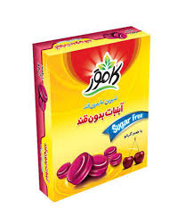 کامورآبنبات بدون قندآلبالو