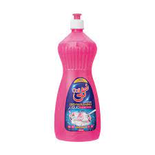 گلی مایع ظرفشویی صورتی1لیتری